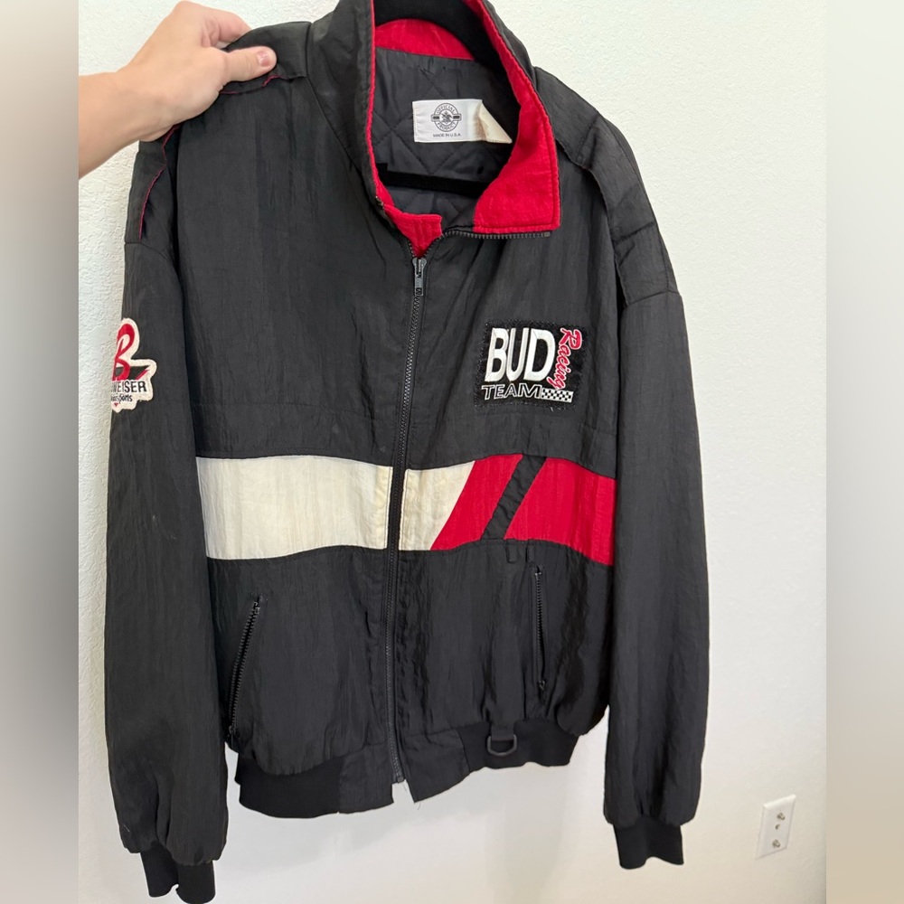Vintage Budweiser Racing Jacket - Picture 2 of 9